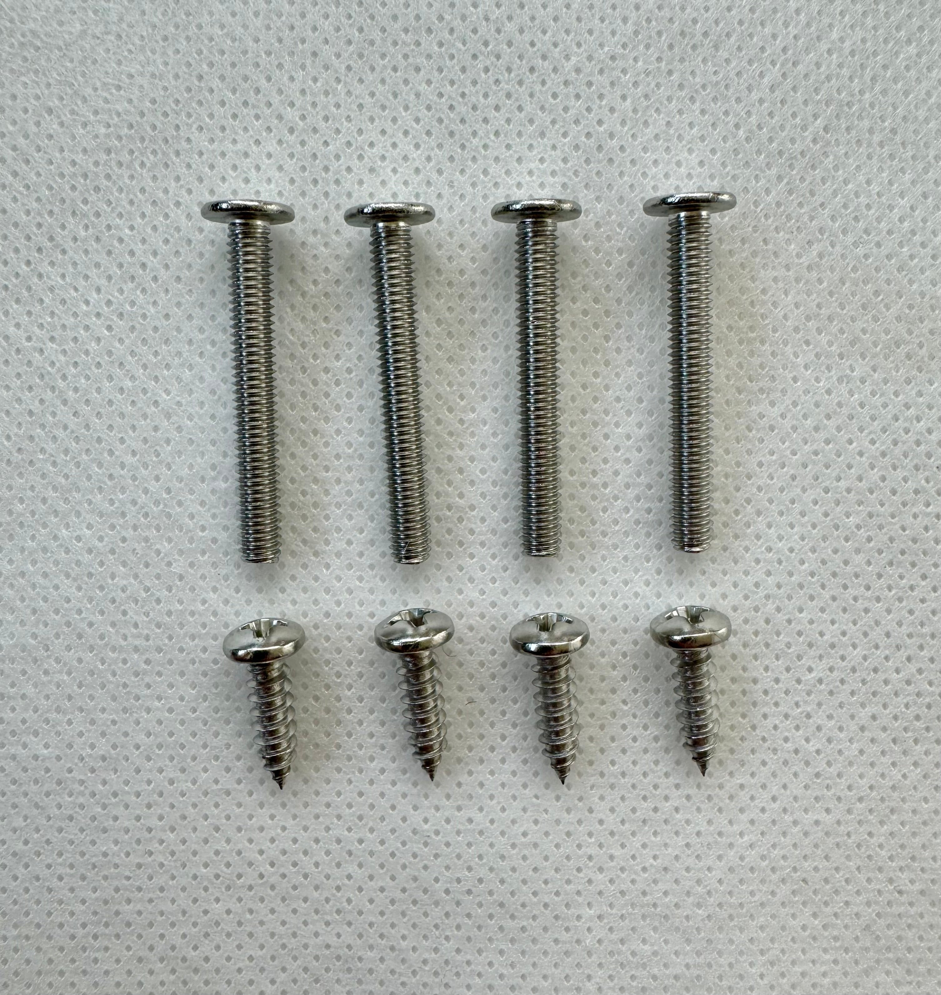 Replacement door controller external screws (8 total) – Safe Coop